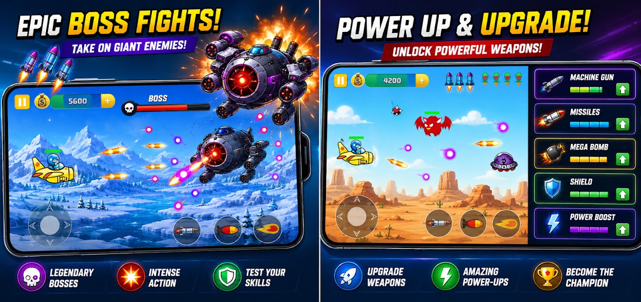 Air Strike gameplay still from the canopy diary